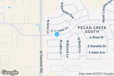 Map image of the property - 466 E Penny Ln