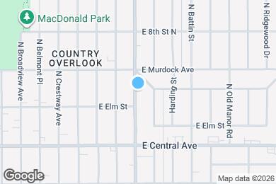 Map image of the property - 626 N Oliver St