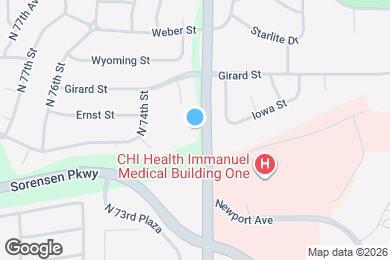 Map image of the property - Emerald Reserve Omaha