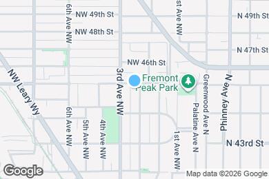 Map image of the property - 4435 Baker Avenue Northwest