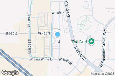 Map image of the property - 518 S 2150 W