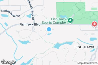 Map image of the property - 15939 Fishhawk View Dr