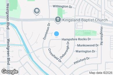 Map image of the property - 20514 Hampshire Rocks Dr