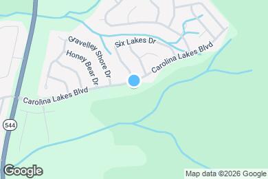 Map image of the property - 168 Carolina Lakes Blvd