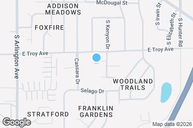 Map image of the property - 6345 Pathfinder Ct