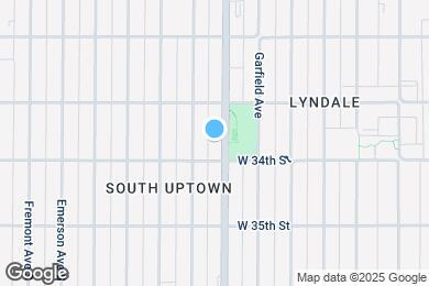 Map image of the property - 3336 Lyndale Ave S