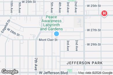 Map image of the property - 3415 Mont Clair St