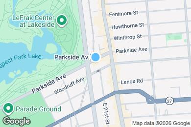 Map image of the property - 188 Parkside Ave