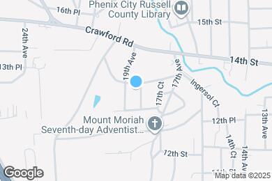 Map image of the property - 1313 18th Ave