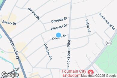 Map image of the property - 3100 Conner Dr