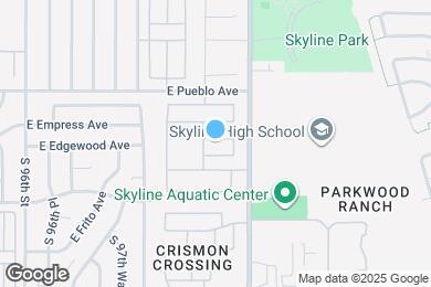 Map image of the property - 9917 E Edgewood Ave