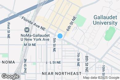 Map image of the property - 523 Florida Ave NE