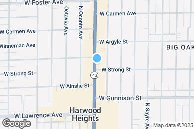 Map image of the property - 4911 N Harlem Ave