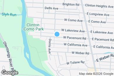 Map image of the property - 163 W Pacemont Rd