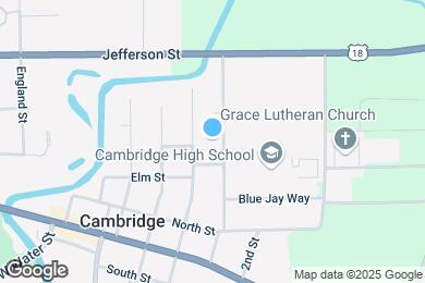 Map image of the property - 403 Simonson St