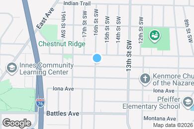 Map image of the property - 879 Chester Ave