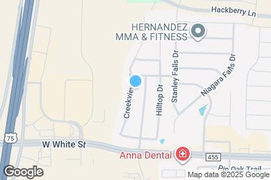 Map image of the property - 317 Creekview Dr