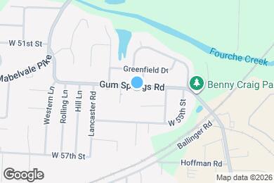 Map image of the property - 4905 Gum Springs Rd