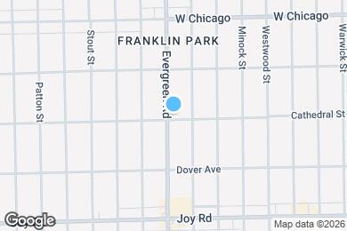 Map image of the property - 9200 Evergreen Ave