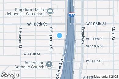 Map image of the property - 426 W 109th Pl