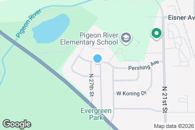 Map image of the property - 3220 N 26th St