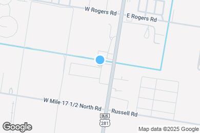 Map image of the property - 201 W Rutherford Ave