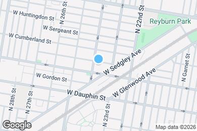 Map image of the property - 2338 W Hagert St