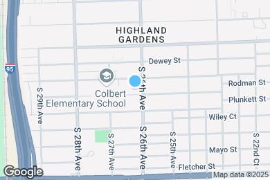 Map image of the property - 2611 Rodman St