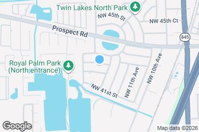 Map image of the property - 1400 NW 42nd St