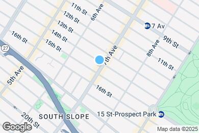Map image of the property - 428 Seventh Avenue