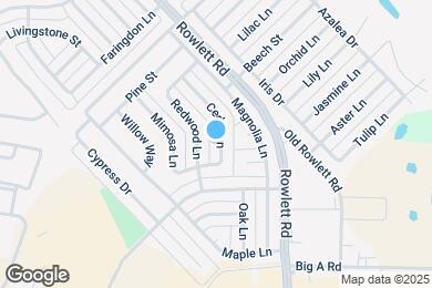 Map image of the property - 5916 Cedar Ln