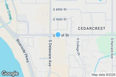 Map image of the property - 2828 E 91st St