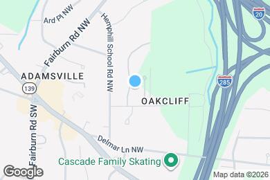 Map image of the property - 153 Oakcliff Ct NW