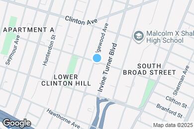 Map image of the property - 156 Ridgewood Ave