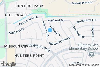Map image of the property - 1703 Willow Mill Dr