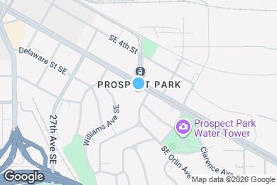 Map image of the property - 2900 University Ave SE