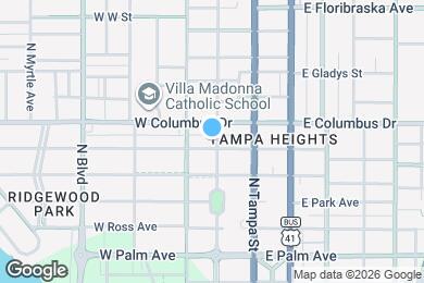 Map image of the property - 2502 N Highland Ave