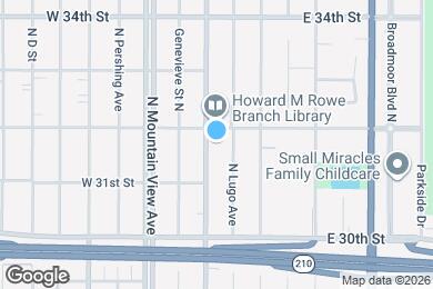 Map image of the property - 3171 N Sierra Way