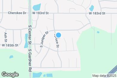 Map image of the property - 18417 Spruce St