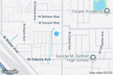 Map image of the property - 3040 W Saginaw Way