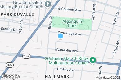Map image of the property - 2811 Narragansett Dr