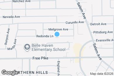 Map image of the property - 4162 Redonda Ln