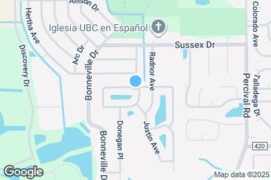 Map image of the property - 13500 Glasser Ave