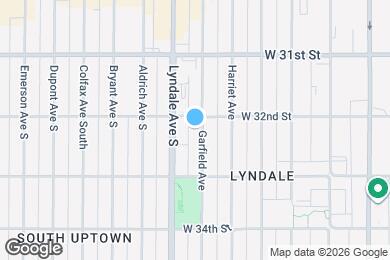 Map image of the property - 3208 Garfield Ave