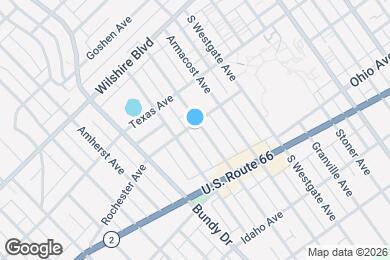 Map image of the property - 1403 Brockton Ave