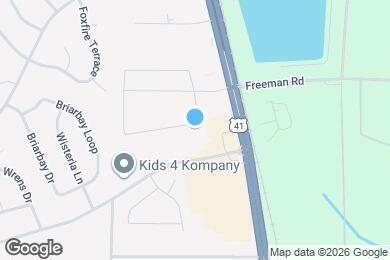 Map image of the property - 1752 Old Dogwood