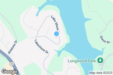 Map image of the property - 1311 Lakeshore Cir