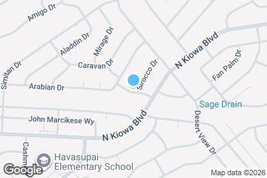 Map image of the property - 3065 Sirocco Dr