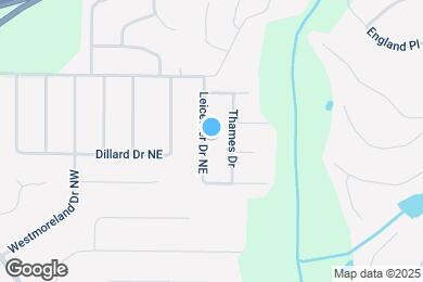 Map image of the property - 4030 Leicester Dr NE