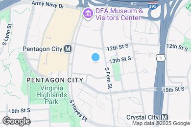 Map image of the property - 1200 S Fern St